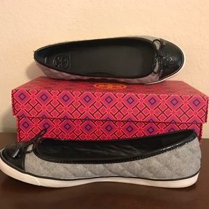 Tory Burch - Skyler Flannel Sneaker - Size 10